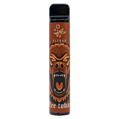 ЭСДН Elf Bar Lux 1500 Затяжек Кофе Табак