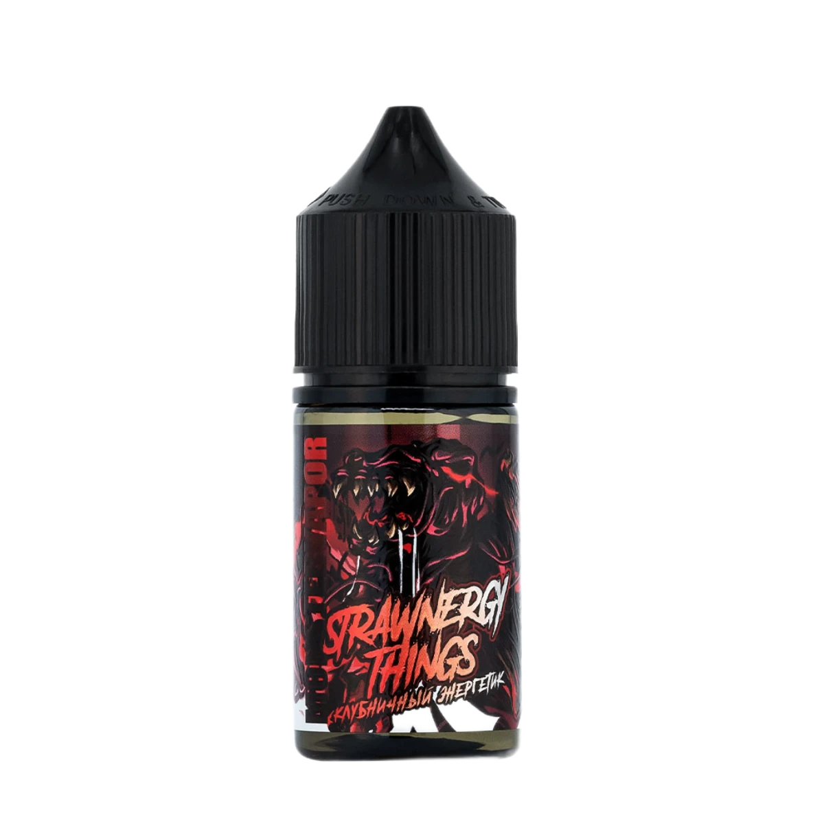 Жидкость Monstervapor Strong Клубника Энергетик 30 мл
