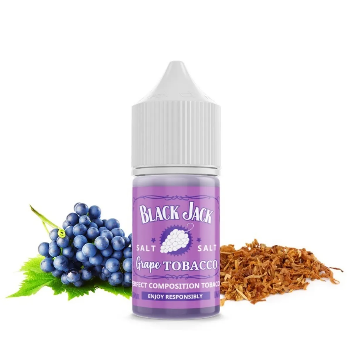 Жидкость Black Jack 20 мг Grape Tobacco 30 мл