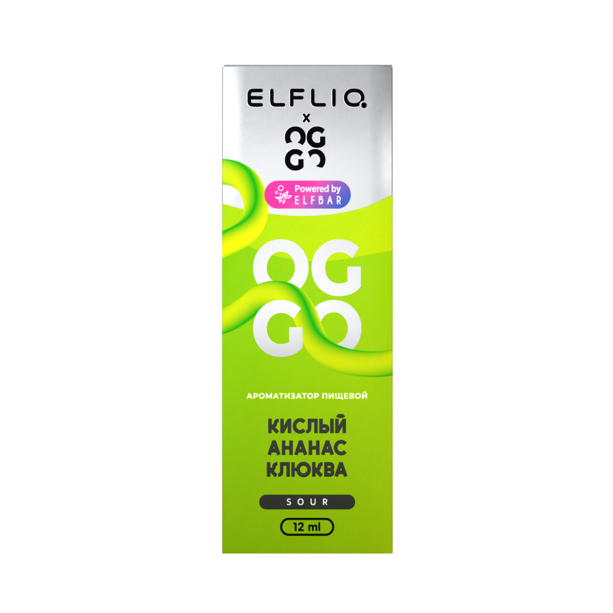 Oggo x Elfliq Sour Strong Кислый Ананас Клюква 30 мл