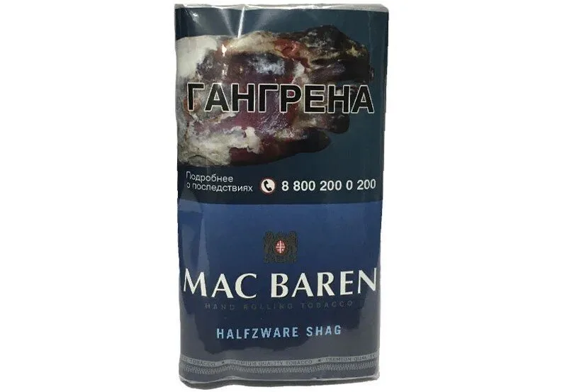 Сигаретный табак Mac Baren Halfzware Shag (Табак) 40 гр