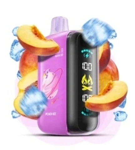 Elf Bar Raya D3 25000 Затяжек Peach Ice (Персик Лёд)
