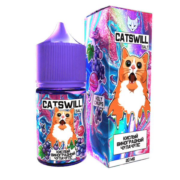 Жидкость Catswill Strong Кислый Виноградный Чупа Чупс 30 мл