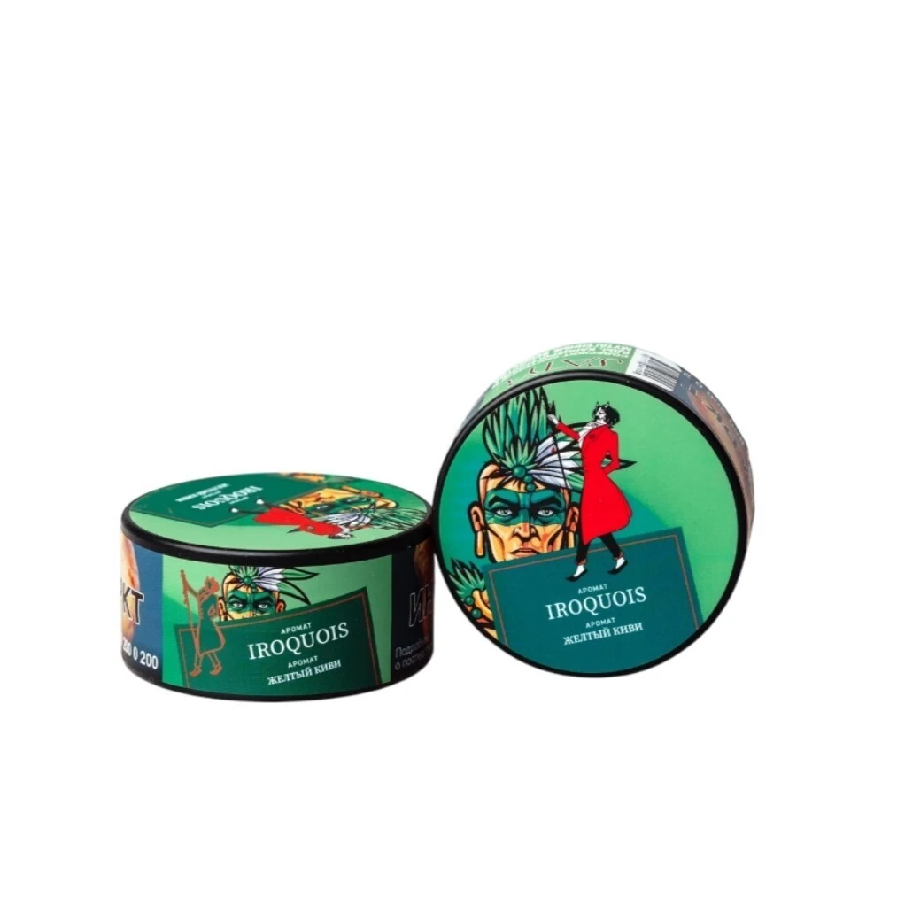Табак для кальяна Satyr Iroquois (Жёлтый Киви) 25 гр