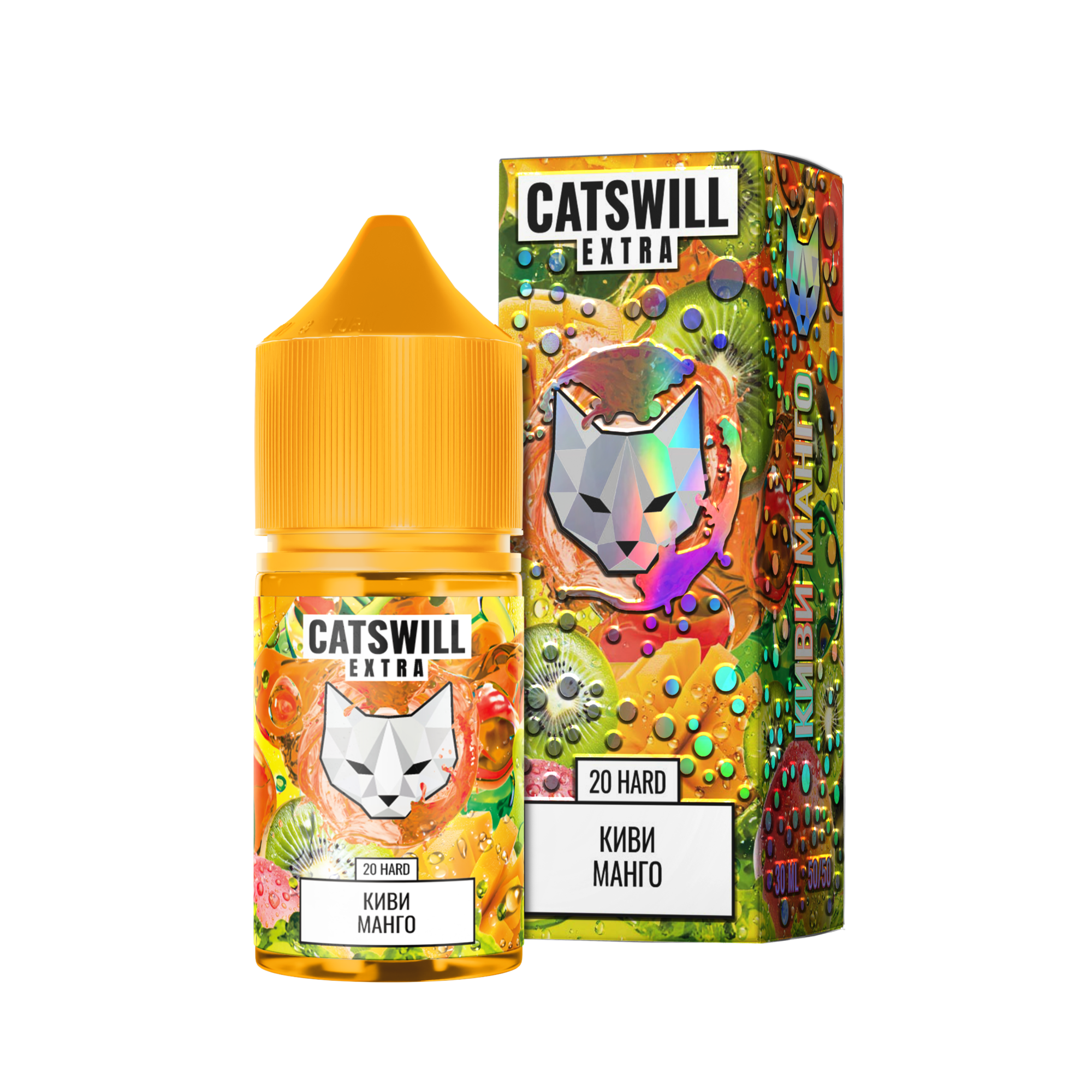 Жидкость Catswill Extra Strong Киви Манго 30 мл