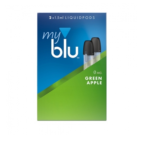 Капсула с жидкостью; my blu, GrnApl 0мг, 2x1,5мл