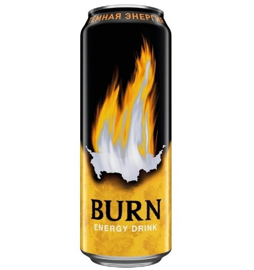 Напиток энерг. BURN Темная энергия 0,449