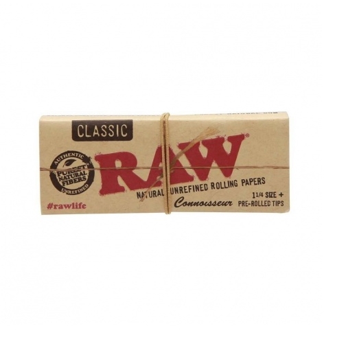 Бумажки RAW Connoisseur 1 1/4 с готовыми фильтрами