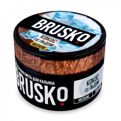 Brusko 50 гр. Medium Кокос со Льдом