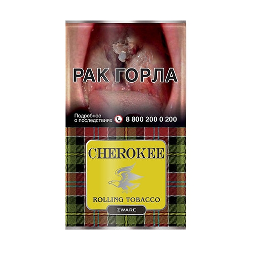 Табак курительный тонкорезаный CHEROKEE Zware/1 кор. х 40 кис. х 25 г