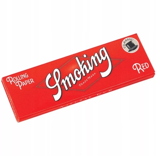 Бумага для самокруток SMOKING REGULAR RED*60*50
