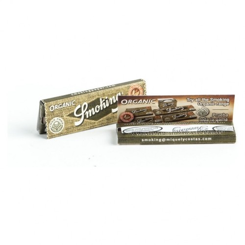 Бумага самокруток SMOKING REGULAR ORGANIC*60*50