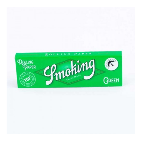 Бумага самокруток SMOKING REGULAR GREEN*60*50
