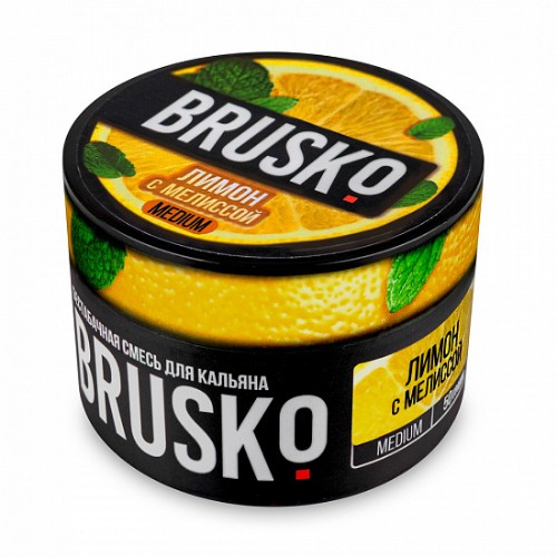 Brusko 50 гр. Medium Лимон с Мелиссой