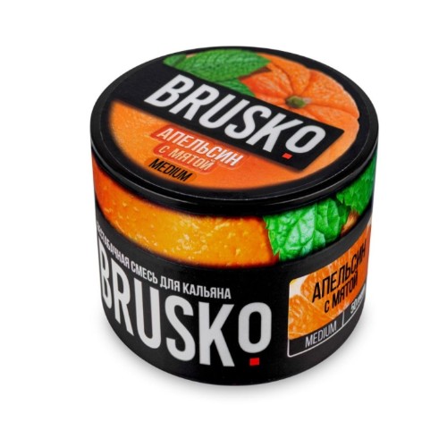 Brusko 50 гр. Medium Апельсин с Мятой