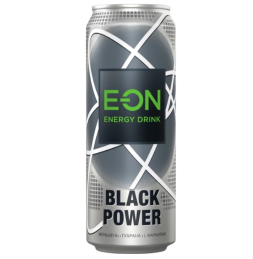 Напит. энерг.E-ON Black Power 0,45л