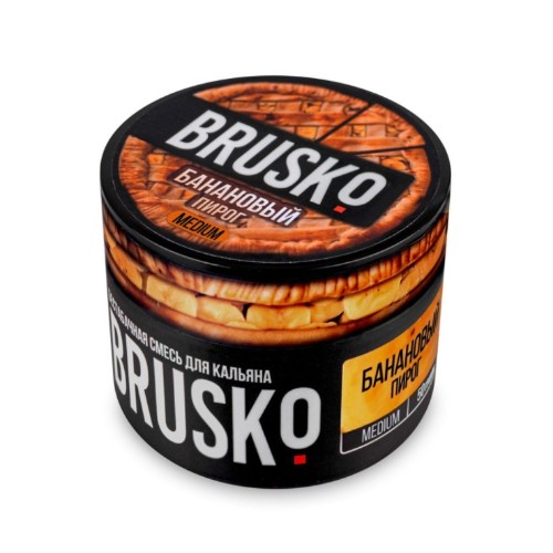 Brusko 50 гр. Medium Банановый Пирог