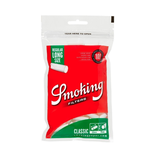 Фильтры самокруток SMOKING REG CLASSIC*100 ДЛИННЫЕ