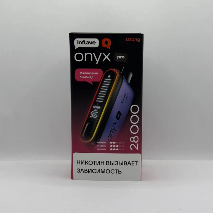 Inflave Onyx Pro Strong 28000 Малиновый лимонад