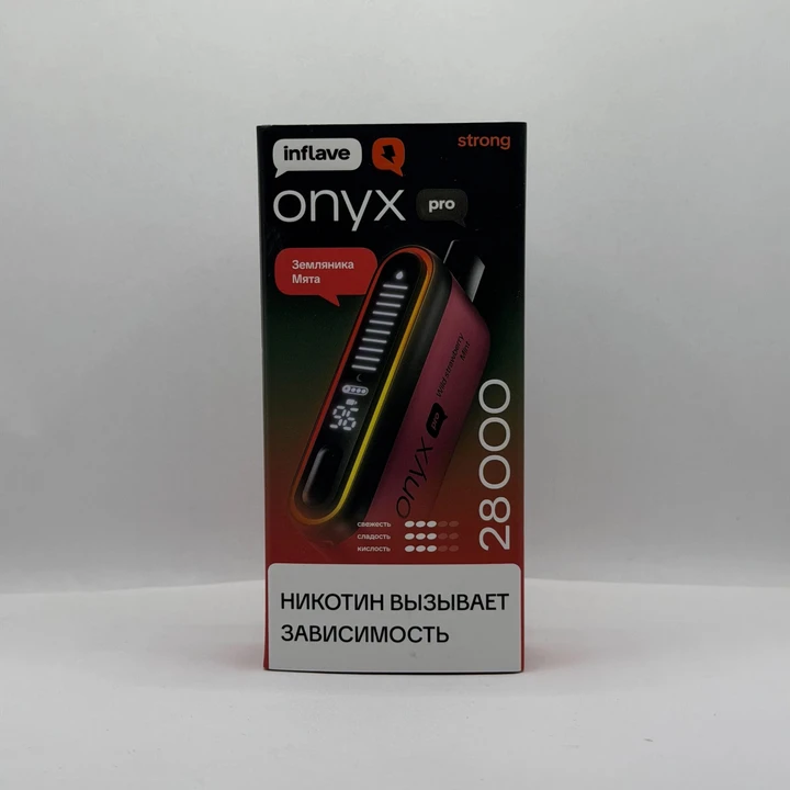 Inflave Onyx Pro Strong 28000 Земляника мята