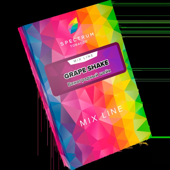 Табак для кальяна Spectrum Mix Line Grape Shake (Виноградный Шейк) 40 гр