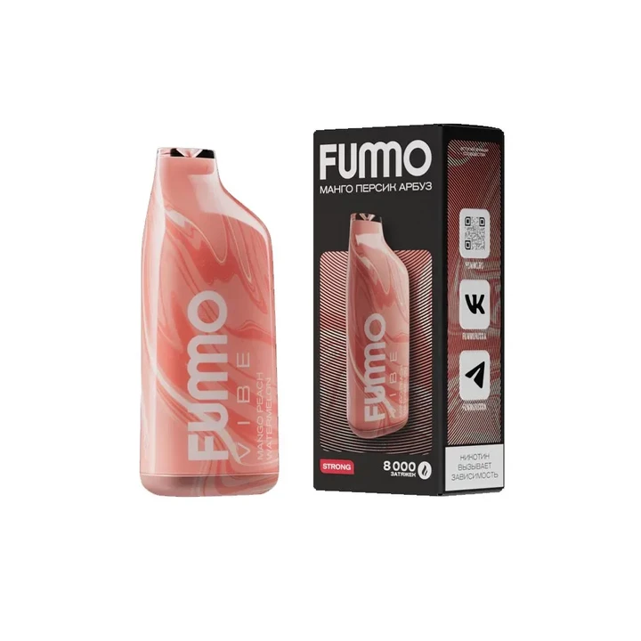 ЭСДН Fummo Vibe 8000 Манго Персик Арбуз