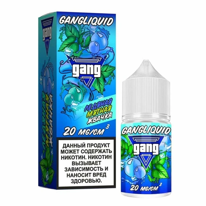 Жидкость Gang Gangliquid Ледяная Мятная Жвачка 30Мл 20