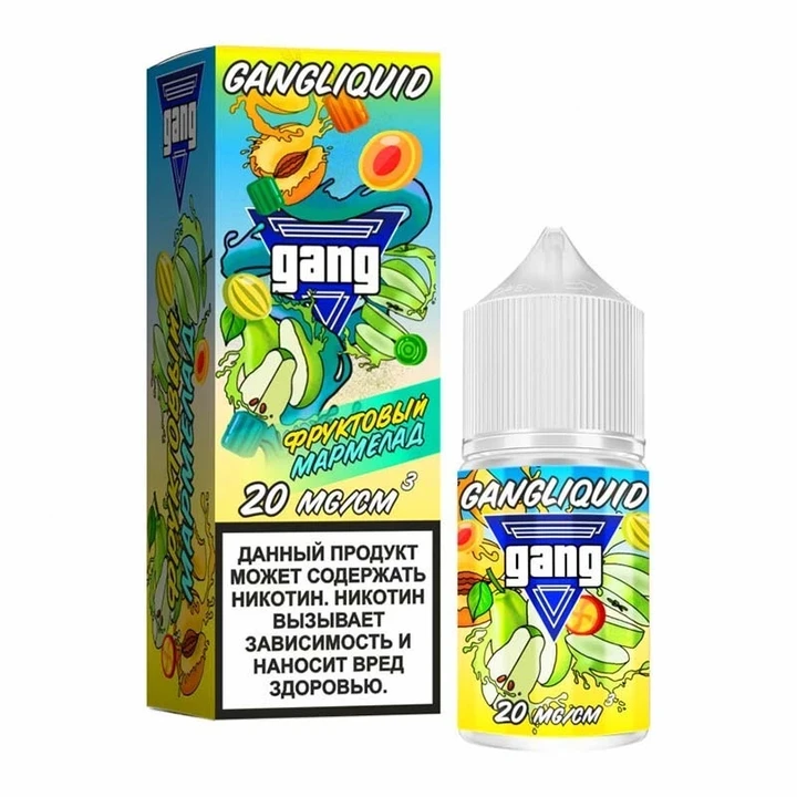 Жидкость Gang Gangliquid Фруктовый Мармелад 30Мл 20 Strong