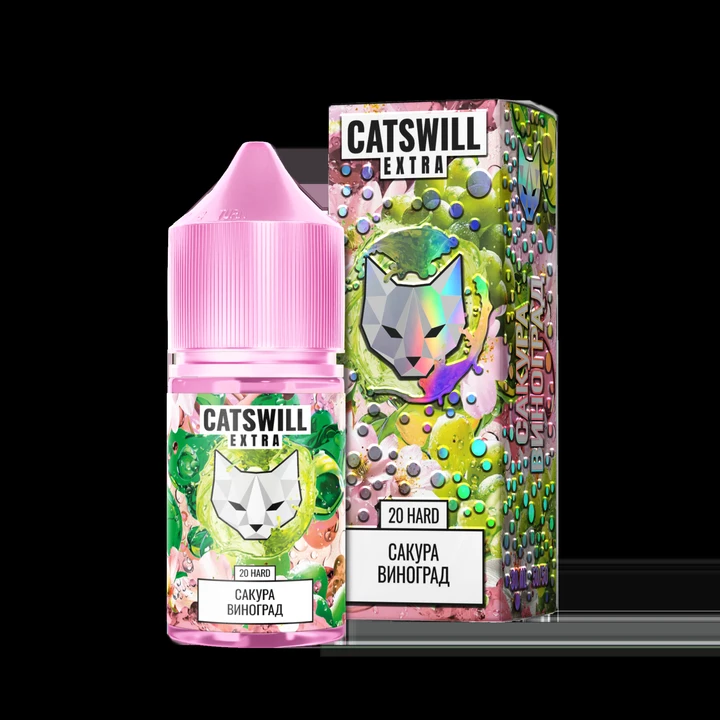 Жидкость Catswill Extra Strong Сакура Виноград 30 мл