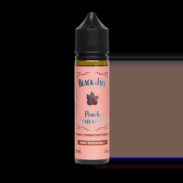 Жидкость Black Jack 6 Mg Peach Tobacco 60 мл