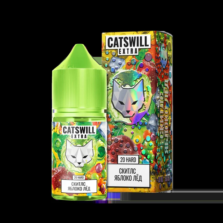 Жидкость Catswill Extra Strong Скитлс Яблоко Лёд 30 мл