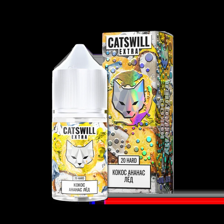 Жидкость Catswill Extra Strong Кокос Ананас Лёд 30 мл