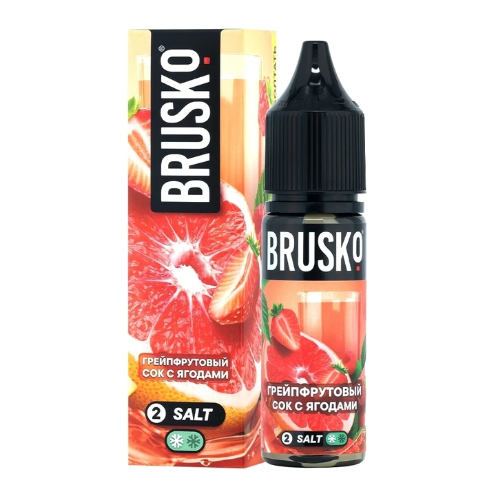 Жидкость Brusko Salt Грейпфрутовый Сок с Ягодами 35Ml 20 Ultra