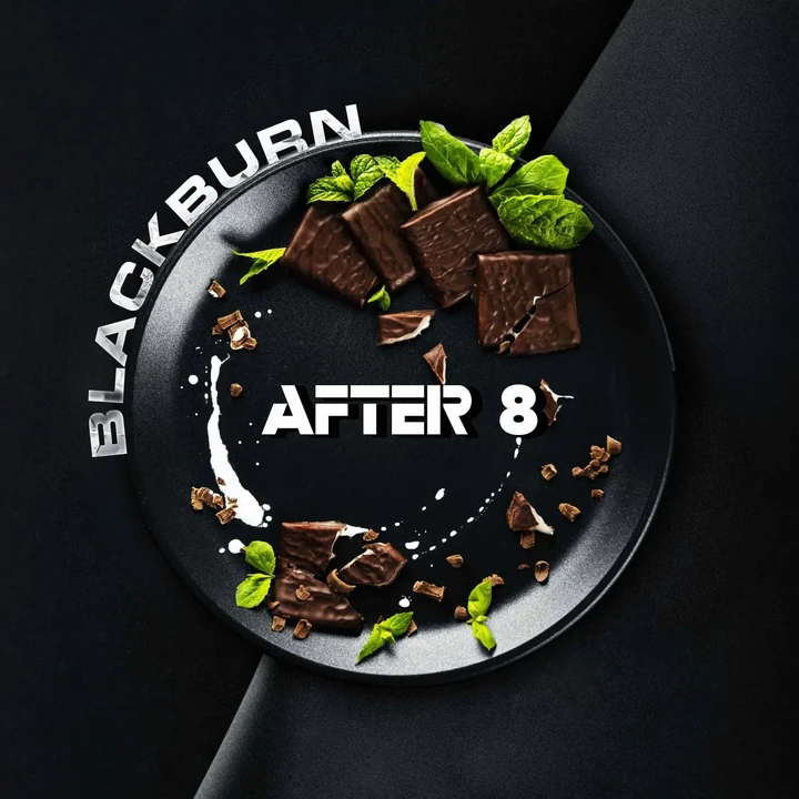 Табак для кальяна Black Burn After 8 (Шоколадные Конфеты с Мятой) 100 гр