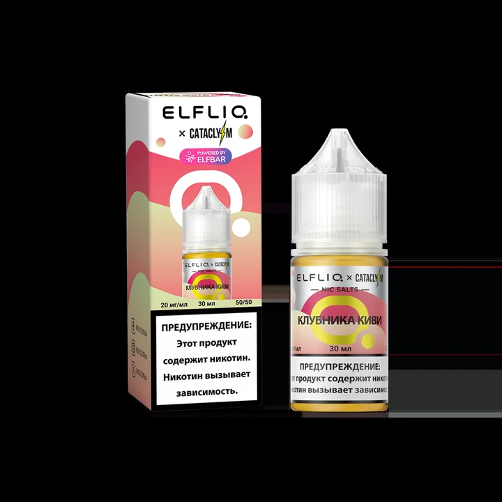 Жидкость Cataclysm x Elfliq Salt 20 мг Клубника Киви 30 мл