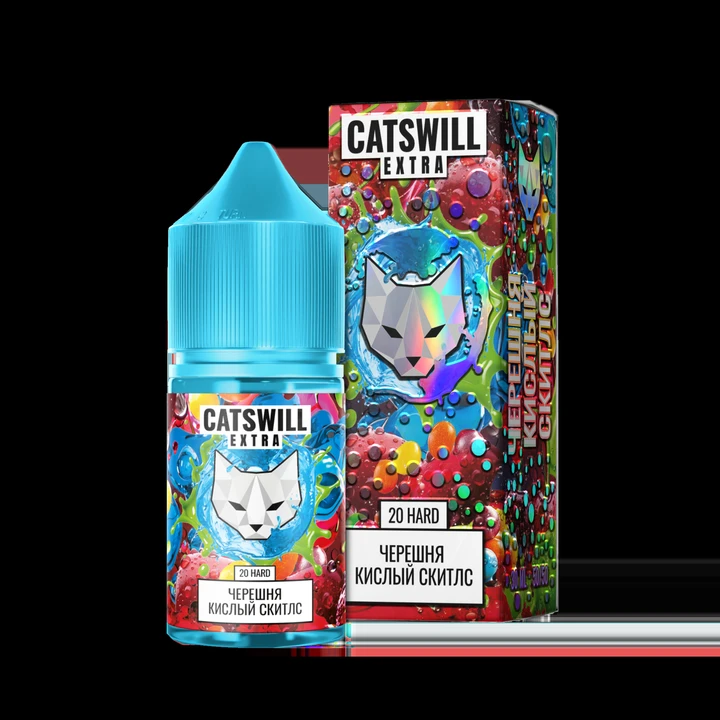 Жидкость Catswill Extra Strong Черешня Кислый Скитлс 30 мл