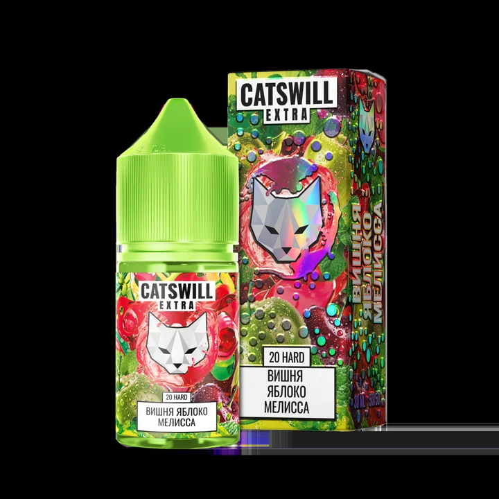 Жидкость Catswill Extra Strong Вишня Яблоко Мелисса 30 мл