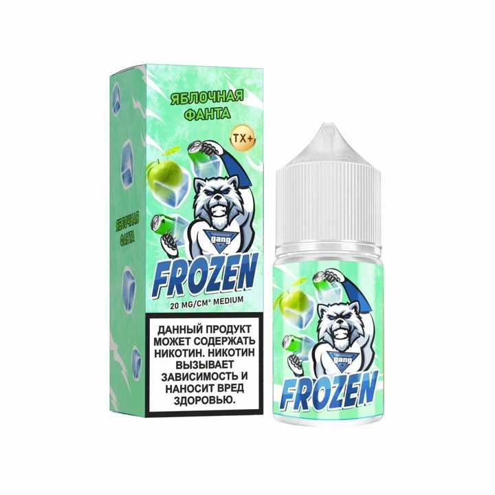 Жидкость Gang Frozen Salt Яблочная Фанта 30Мл 20 Medium