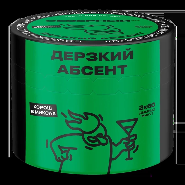 Табак для кальяна Северный Classic Дерзкий Абсент 40 гр