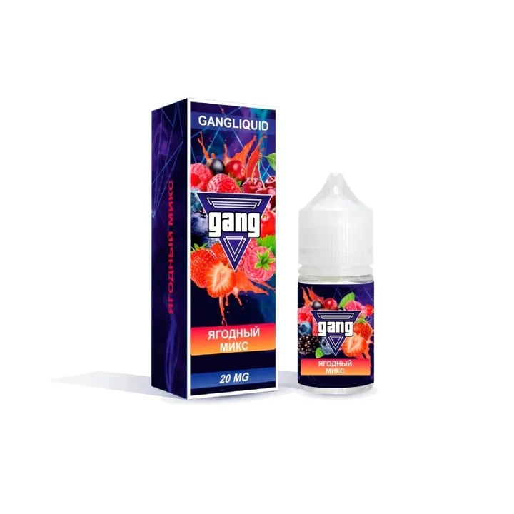Жидкость Gang Gangliquid Ягодный Микс 30ml. 20mg