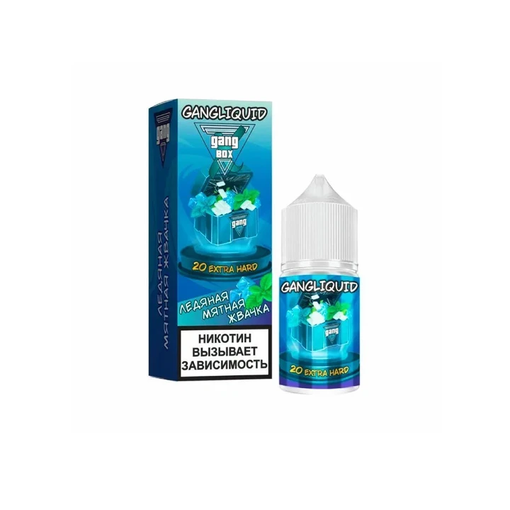 Жидкость Gang Xbox Ледяная Мятная Жвачка 30Мл 20 Extra Hard 30 ml