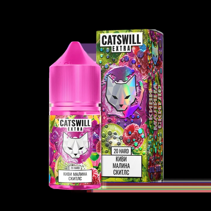 Жидкость Catswill Extra Strong Киви Малина Скитлс 30 мл