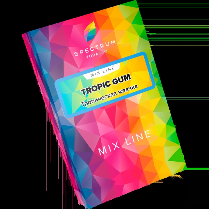 Табак для кальяна Spectrum Mix Line Tropic Gum (Тропическая Жвачка) 40 гр