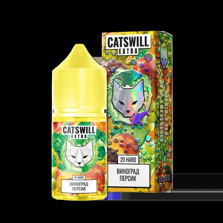 Жидкость Catswill Extra Strong Виноград Персик 30 мл