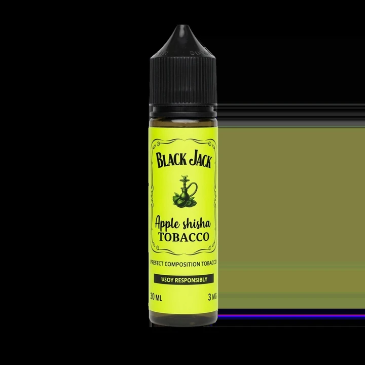 Жидкость Black Jack 6 Mg Apple Shisha Tobacco 60 мл