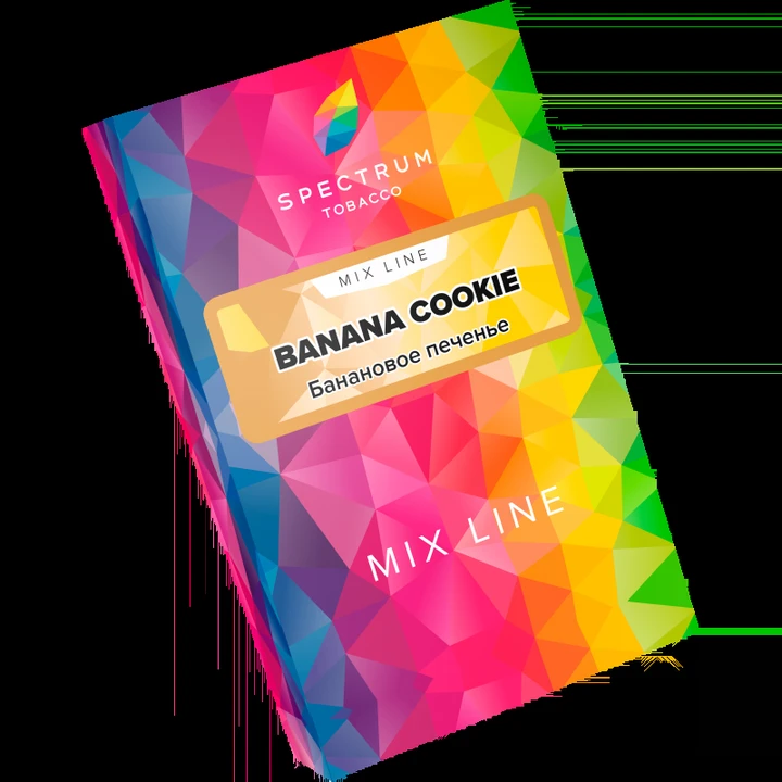 Табак для кальяна Spectrum Mix Line Banana Cookie (Банановое Печенье) 40 гр