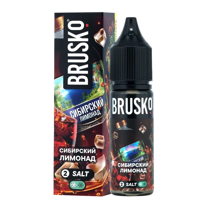 Жидкость Brusko Salt Сибирский Лимонад 35Ml 20 Ultra