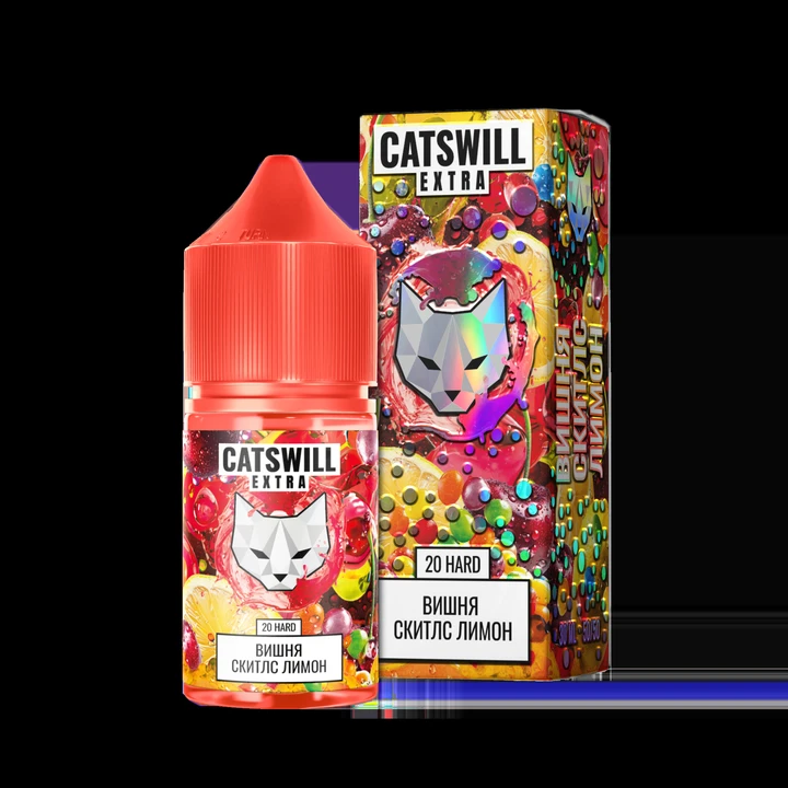 Жидкость Catswill Extra Strong Вишня Скитлс Лимон 30 мл
