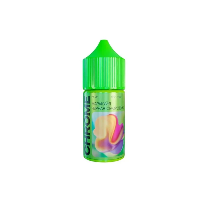 Жидкость Chrome Sour Strong Маракуйя Чёрная Смородина 30 мл