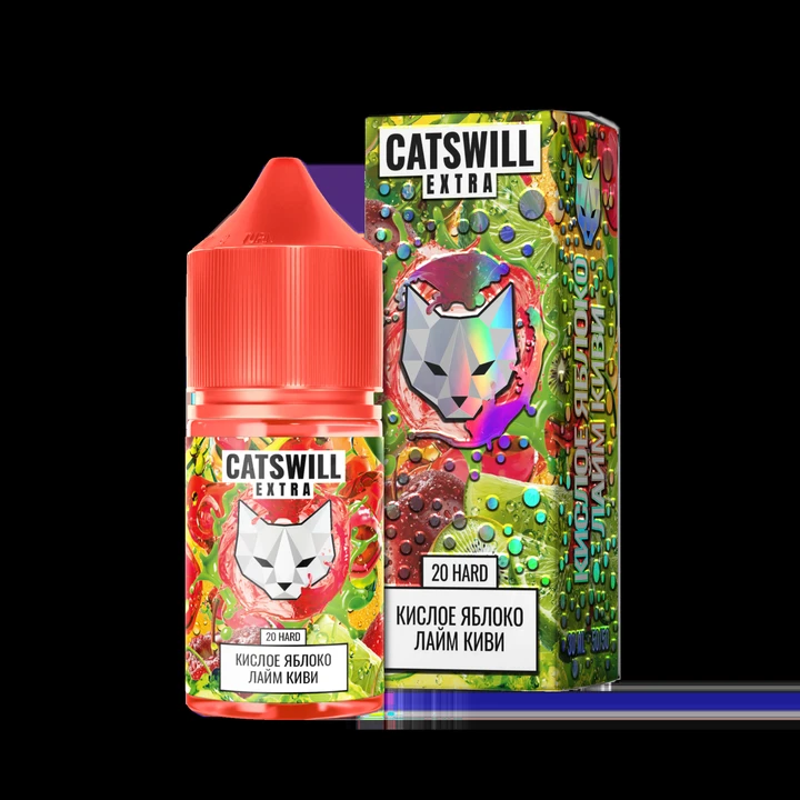 Жидкость Catswill Extra Strong Кислое Яблоко Лайм Киви 30 мл
